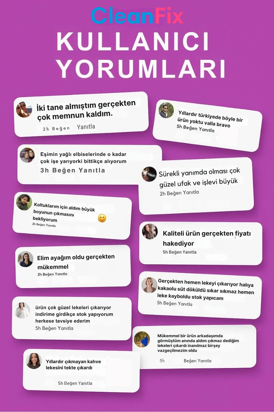 CleanFix® Leke Çıkarıcı